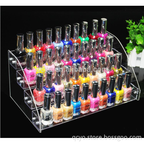 Acrylic Nail Polish Table Rack Organizer Display (Hold Up To 70 Bottles)